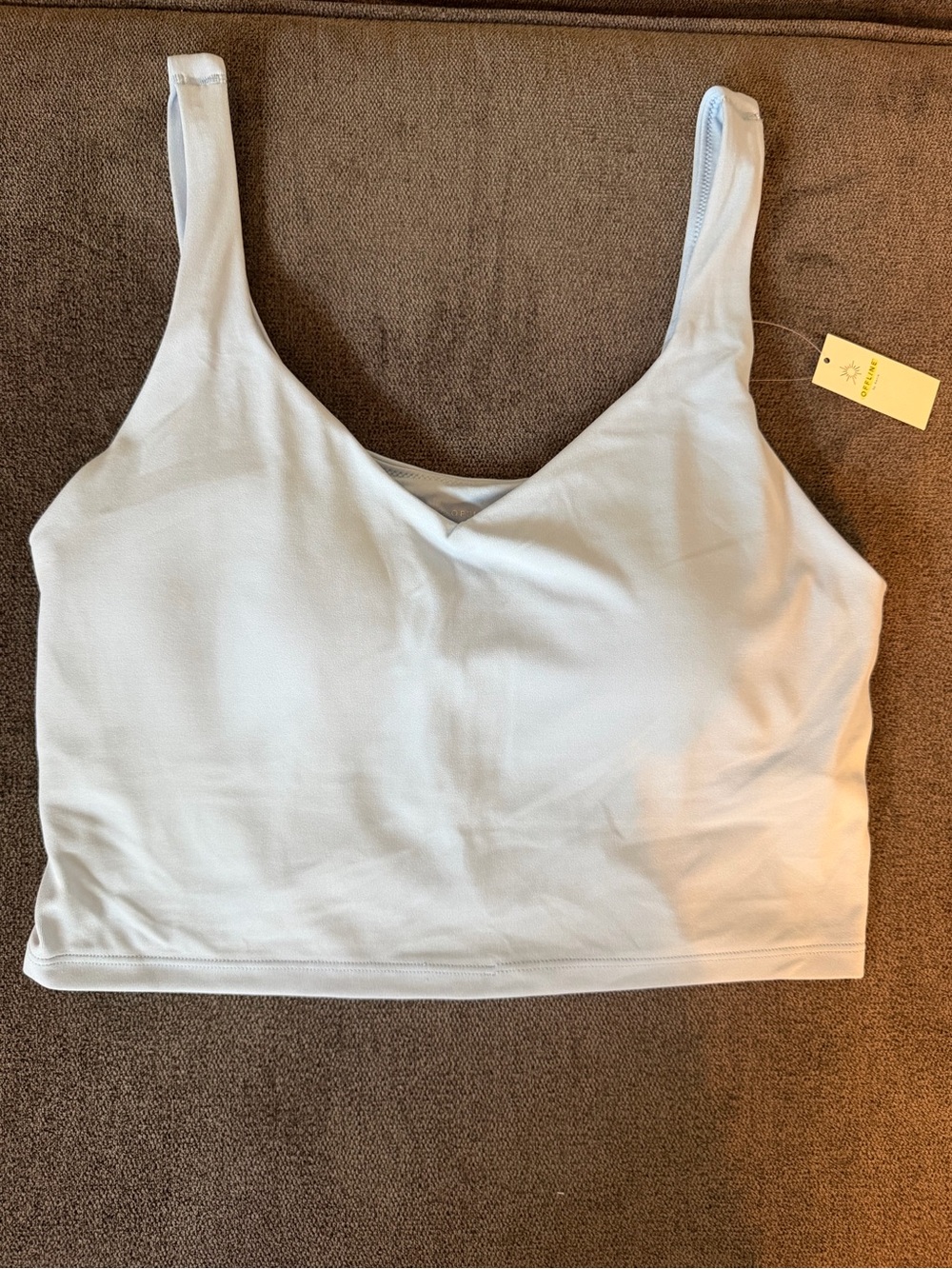 aerie Light Blue Seamless Bralette
